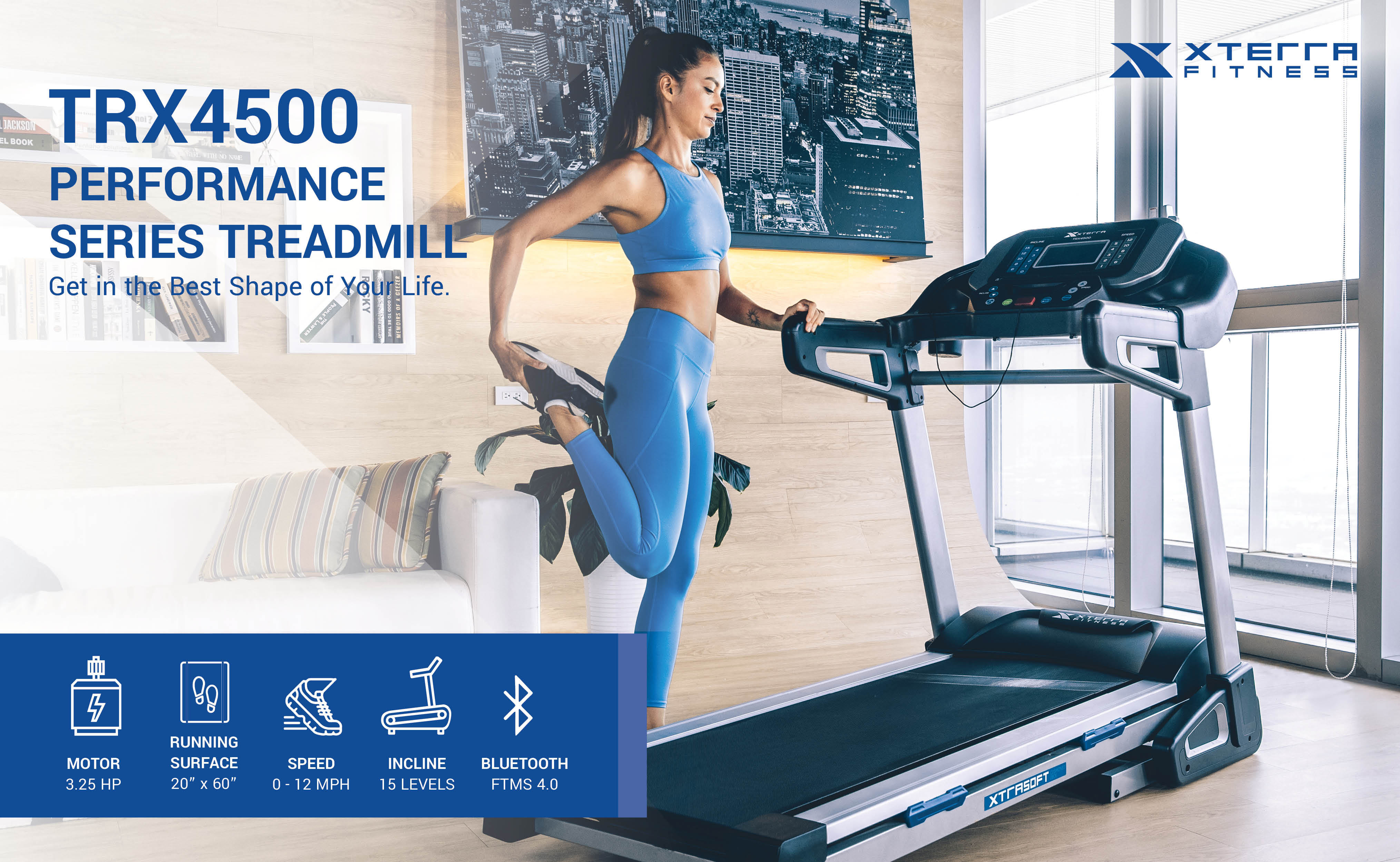 XTERRA TRX4500 Treadmill | Dick's Sporting Goods